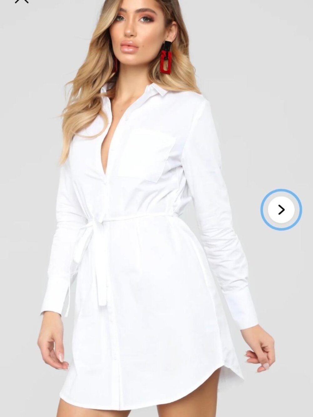 Sweet As Pie Dress Women, Color White and Size 1X